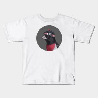 Rose-breasted Grosbeak Kids T-Shirt